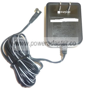 ANOMA AD-9123 AC ADAPTER 9VDC 250mA NEW -(+) 2.5x5.5x12.9mm 90°